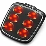 RENPHO Fußmassagegerät mit Wärme, Shiatsu Fussmassagegerät Elektrisch,18 Flexible Kneading Massageköpfen, Fussmassagegerät für Plantar Fasciitis, Vatertagsgeschenk für Papa
