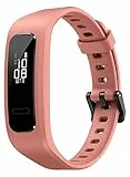 HUAWEI Band 4e Active wasserdichter Bluetooth Fitness- Aktivitätstracker mit Basketball Leistung Tracker, PMOLED Schwarz-Weiß-Display mit Touchscreen, Mineral Red