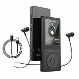 64GB MP3 Player with Bluetooth 5.3, Music Player with HiFi Sound for Sports Runners, 2.4' Screen MP3 Player Built in HD Speaker Voice Recorder E-Book, Expanded Up to 128GB, Earphone Included