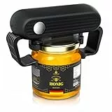 Arendo - Automatischer Glasöffner - Elektrischer Deckelöffner für versiegelte Gläser - Jar Opener - freihändiger Schraubdeckelöffner -Küchenhelfer für Senioren - Modell 2025