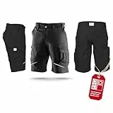 KÜBLER Workwear | KÜBLER ACTIVIQ Arbeitsshorts | Schwarz | Größe 50