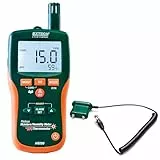 Extech Feuchtigkeitsmessgerät und IR-Thermometer ohne Mess-Stift, 1 Stück, MO290