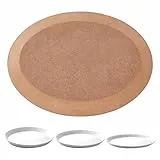 BENECREAT Ovale Töpferform, Töpferwerkzeuge Keramikplatten-Formform, Handgefertigte Schüssel Slump-Form Für Schüssel-Teller, Ton-Keramik-Zubehör, 15x11x1.5 cm