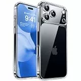 CANSHN Upgrade für iPhone 17 Pro Hülle mit Kameraschutz (TOP Militärschutz) Extrem Haltbarkeit Hülle iPhone 17 Pro Case Stoßfest, Transparent