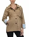 MAMALICIOUS Damen Umstandsmode Jacken/ Mantel 13072483, Gr. 42 (XL), Beige (SILVER MINK)