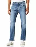 camel active Herren Relaxed Fit 5-Pocket Jeans aus Baumwolle Blau, menswear-35/34