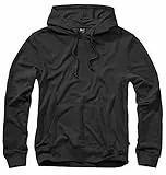 Brandit Herren sweathoodie Kapuzenpullover, Schwarz, M EU