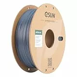 eSUN PETG Filament 1.75mm, hohe Zähigkeit PETG Filament, 1KG Spule (2.2 LBS) 3D-Druck Filament für 3D-Drucker, Grau