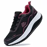 orthopädische Schuhe Damen Plantar Fasciitis Sneaker Orthofit Walkingschuhe mit Dämpfung Schmerzlinderungs-Schuh mit Bogen Unterstützung Orthotisches Sportschuhe Laufschuhe Tennisschuhe für Damen