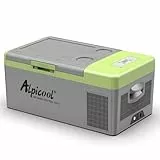 Alpicool Y16T 15L Kühlbox 12v Mini Kühlschrank Elektrische Kompressor Auto kühlschrank Camping Gefrierbox Klein Tragbare für Auto, LKW, Boot, RV