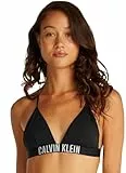 Calvin Klein Damen Bikini Oberteil Triangel Herausnehmbare Polster, Schwarz (Pvh Black), M