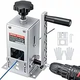 VEVOR Abisoliermaschine, 1,5-30 mm, Kabelschälmaschine, Handkurbel-/Bohrmaschinenbetrieb, Abisolierwerkzeug mit Q235-Rahmen, Kabelabisolierer, Manuelle Kabelabisoliermaschine für Kupferschrott
