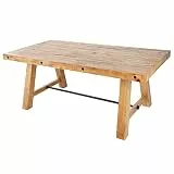 Riess Ambiente Industrial Esstisch FINCA - 165cm - Vintage braun - recyceltes Pinienholz - Tisch Küchentisch
