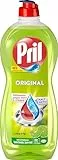 Pril Original Limette (675 ml), Handgeschirrspülmittel mit höchster Fettlösekraft, für sauberes Geschirr auch in kaltem Wasser, frischer Limettenduft