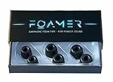 FOAMER CBO (S/M/L 3) • 3 Paar Noise Cancelling Schaum Ohrpolster für Bang & Olufsen (B&O) Beoplay E8 Wireless Kopfhörer • Ersatz für Silikon Ohrstöpsel • Extra Bass & Klarer Klang