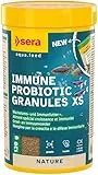 sera Immune Probiotic Granules XS 250 ml (120 g) | Probiotisches Wachstumsfutter für Fische bis 4 cm | Förderung von schnellem Wachstum & brillanter Farbausprägung | Ideal für Zucht & Fischgesundheit