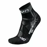 UYN Herren S100308 Socken, Schwarz/Grau, 42-44 EU