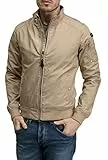 Schott NYC Herren Kenny Jacke, Lt.beige, L