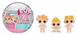 L.O.L. Surprise! Baby Bundle Surprise - Sammlerpuppen mit Baby-Thema - Zwillinge, Drillinge oder Haustiere Mit Einer Wasserüberraschung - 2 oder 3 Puppen Enthalten - Ideal für Mädchen ab 3 Jahren