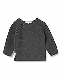 Noppies Baby Unisex Baby U Cardigan Knit ls Pino Strickjacke, Dark Grey melange-C238, 56