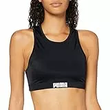 PUMA Damen High Nck T Badebekleidung, Schwarz, M EU