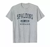 Spalding Nebraska NE Sportdesign im Vintage-Stil T-Shirt