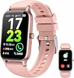 Smartwatch Herren Damen, 1,57' HD Fitnessuhr Herren mit Telefonfunktion, Wasserdicht Aktivitätstracker 110+ Sportmodi, Fitness Tracker mit Herzfrequenz Schlafmonitor Schrittzähler, Android iOS