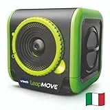 VTech LeapMove Interaktive TV-Konsole für Kinder, erkennt Bewegungen ohne Controller, sofort einsatzbereit, 25 Lernspiele, 3 Spielerprofile, italienische Sprache, inklusive Kabel, 4-11 Jahre