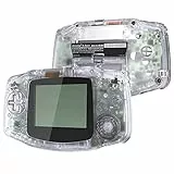 eXtremeRate Full Case & Tasten für Gameboy Advance, IPS Ready Upgrade DIY-Ersatz Gehäuse Hülle für GBA IPS/Standard-LCD[Konsole&IPS-Screen Nicht enthalten]-Transparent