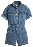 Levi's Damen Ss Surplus Romper Blue Joke S