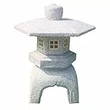 Dehner Solar-Laterne Kodai, ca. 50 x 35 x 35 cm, Granit, grau