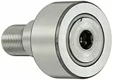 INA NUKRE47 Nockenfolger, Nietenform, unversiegelt, exzentrisch, metrisch, Stahl, 47 mm Rollendurchmesser, 24 mm Rollenbreite, 40,5 mm Bolzenlänge, 66 mm Gesamtlänge, 20 mm Bolzendurchmesser