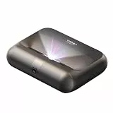 Yaber K300s Ultra-Kurzdistanz-Beamer: 4K-Unterstützung, Triple-Laser DLP Heimkino Projektor – 100' Bild aus 23 cm, Dolby Vision, 150% NTSC, Google TV, 30W JBL-Lautsprecher, Gaming & Home Cinema