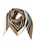 Street One Dreieckstuch mit Leo-Muster Cinnamon Brown A