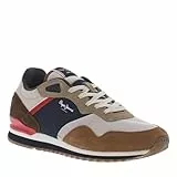 Pepe Jeans Herren London Life M Sneak, Brown Tobacco Brown, 43 EU