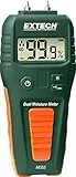 EXTECH MO55 Kombinations-Feuchtigkeitsmesser mit Stift/Stiftlos, Grün