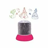 Lexibook Disney Princess, Nachtlicht, leuchtende Projektionen an der Decke, Princess-Ikonen, Kinderzimmerlampe, Dekoratives Farblicht - NLJ030DP