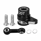 INJORA 20T Aluminium-Servo-Saver-Set für 1/16 ARRMA Mojave GROM 1/12 Losi Nascar
