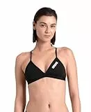 Arena Performance Team Solid Damen-Bikinioberteil für den Pool, Schnelltrocknendes Oberteil aus Arena Maxfit Eco-Gewebe mit Maximaler Chlor- und Salzwasserbeständigkeit, 50+ UV-Schutz