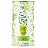 Alpha Foods Morning Fuel Vanille Matcha Shake, Morgens Satt & Gesund, Vitamin- und Nährstoffreiche Frühstücksmischung mit Protein aus Samen, Quinoa & Mandeln, 600 Gramm Pulver, 20 Portionen
