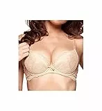 Gossard Damen Plunge BH Superboost Lace Plunge Bra, Beige (Nude), 75C (Herstellergröße: 34C)