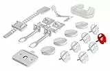 Reer 77012 MySafeHome Sicherheits-Starter-Set, 15 Teilig, weiß
