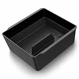 Spigen Tesla Model Y Juniper 2025 2026 Model 3 Highland 2024 2025 Armlehnen Konsole Organizer Entworfen für Model Y Juniper 2025 2026 und Model 3 Highland 2024 2025 Zubehör - Carbon Edition