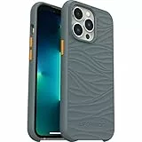 LifeProof Wake Hülle für iPhone 13 Pro, stoßfest, Sturzschutz bis 2 Meter, schlanke schützende Hülle, Nachhaltig hergestellt aus recyceltem Ozeanplastik, Grau
