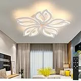 Sky angle LED-Deckenleuchte mit Fernbedienung, Verstellbares Licht 65 W 7800 LM, Acryl-Deckenleuchten für Schlafzimmer Wohnzimmer