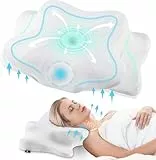 DONAMA Memory Foam Kissen ergonomisches Nackenkissen Kopfkissen Seitenschläferkissen für Seiten, Rücken & Bauchschläfer