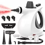 Dampfreiniger, Steam Cleaner Mehrere Oberflächen mit 11 Aufsätzen, 1050 W Mehrzweck Dampfreiniger für alles, Handdampfreiniger für die Reinigung von Böden, Sofas, Fugen und Auto
