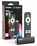 STRONG SRT41 4K UHD Google TV Stick, Android 11, WiFi, Integrierter Chromecast, Google Sprachassistent, HDR10+, Dolby Audio & Dolby Vision, Netflix, Prime Video, YouTube, Disney+