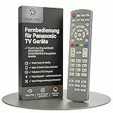 Dakana Ersatz Fernbedienung für Panasonic N2QAYB001010 Fernseher N2QAYB000842 Viera universalfernbedienung für Panasonic TV Remote Control vorkonfiguriert
