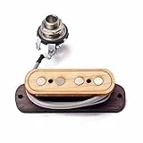 YHAILI Tone Pickup 4-poliger Gitarren-Tonabnehmer für E-Box, Ahorn und 4-saitige Gitarren-Tonabnehmer, elektrisch für